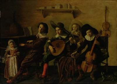 The Concert by Jan Miense Molenaer